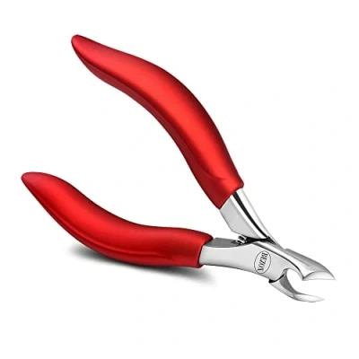 Image of BEZOX Toenail Clippers Heavy Duty Toe Nail Nippers Cutter Set for Thick and Ingrown Toenails (Soft Grip Gift Boxes)