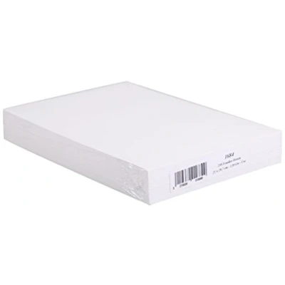 Image of Clairefontaine Ref 1684C White Drawing Sketch Paper (Pack of 250 Sheets) A4 (21 x 29.7cm) 120gsm Paper, pH Neutral, Acid Free, Suitable for Sketching &amp;