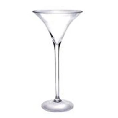 Image of Duif Tall Martini Glass Vase (height: 50cm) Y