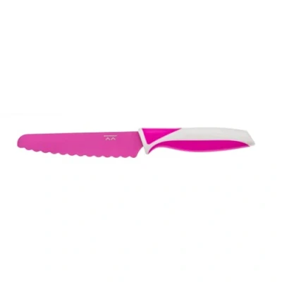 Image of KiddiKutter Training Knife (Pink) Lightweight Easy Grip Stainless Steel Children&#039;s Safe BPA Free Dishwasher 3yr+