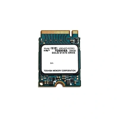 Image of Kioxia SSD 256GB M.2 2230 30mm NVMe PCIe Gen3 x4 KBG40ZNS256G BG4 Solid State Drive for Surface Pro Steam Deck Dell HP Lenovo Ultrabook Tablet