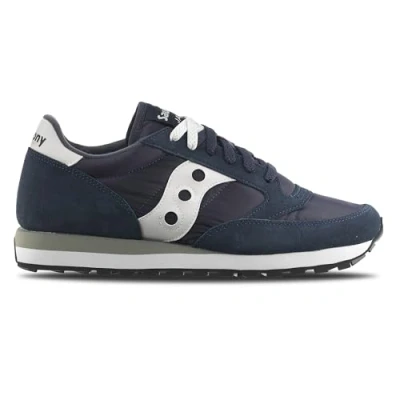 Image of Saucony Jazz Original Mens Trainers Sky Blue/Orange 7.5 UK