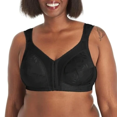 Image of Playtex Women&#039;s 18 Hour Full Coverage Bra, Black 010, 38DD
