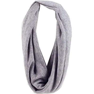 Image of YEKEYI Unisex Infinity Scarf Soft Thick Knit Warm Winter Neck Wrap Circle Loop Cotton