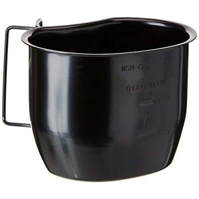 Image of Bushcraft BCB Crusader Cup Canteen Black, CN540B