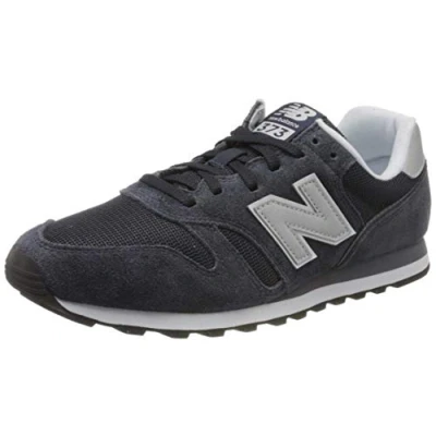 Image of New Balance Men&#039;s 373 Core Sneakers, Blue Navy White Cc2, 3.5 UK