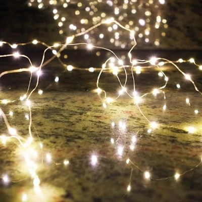 Image of Talking Tables Party Illuminations Gold Wire Led Lights
