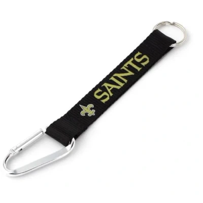 Image of NFL New Orleans Saints Carabiner Lanyard Keychain