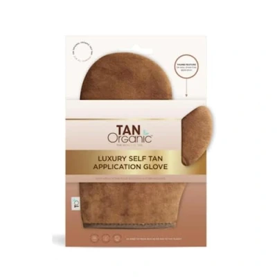 Image of TanOrganic Luxury Reusable Self Tanning Mitt Applicator Glove for Streak Free Fake Tan