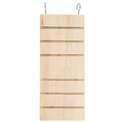 Image of rabbit ramp Pet, Wood Hamster Climbing Ladder Bridge, Pet Ladder, Suspension Bridge Small Hamsters for Pets Animals Mice