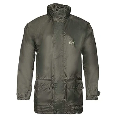 Image of Baleno Dolomit jacket Green Khaki Raincoat L Fishing
