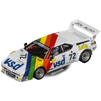 Image of Carrera Evolution 20027716 M1 BMW Zol&#039;Auto, No.72 24h, 1981 Slot Car, multi color