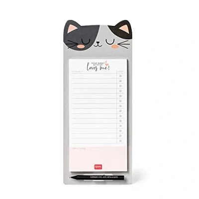 Image of LEGAMI Don&#039;t Forget Kittens Magnetic Notepad 11 x 28 cm