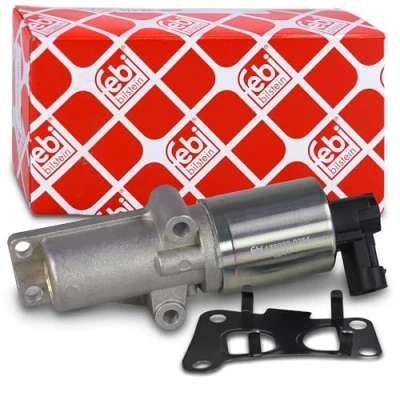 Image of 0851801, 5851586, 851801 EGR valve FEBI BILSTEIN 175332 with seal VAUXHALL: Zafira Mk2, Astra Mk5, Mk5 TwinTop, OPEL: H Caravan