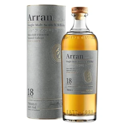 Image of Arran 18 Years Old Single Malt Scotch Whisky 70 cl