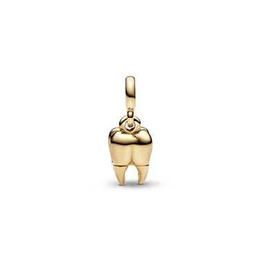 Image of Pandora Me Gold Tooth Mini Charm