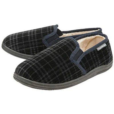 Image of DUNLOP 2020 MENS RONNIE 2 SLIPPERS MTO Navy UK 9