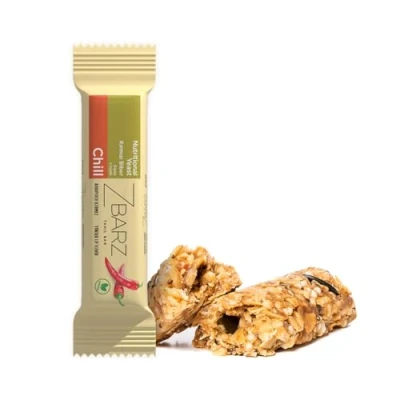 Image of Zbarz fruit &amp; energy Bars, vegan, vegetarian, and without added sugar (Mix Box, 12 x Bars) Sport bars made from fruits nuts for everyday use, cycling, hiking, (Salty Paprika)