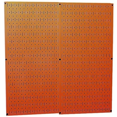 Image of Wall Control 30 P 3232OR Orange Metal Pegboard Pack