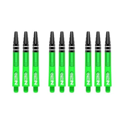Image of RED DRAGON Nitrotech Medium Stems Green 3 sets per pack (9 in total)