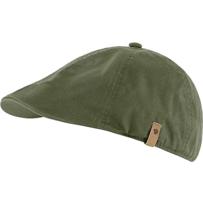 Image of Fjallraven 78151 625 Övik Flat Cap Hat Unisex Laurel Green Size L/XL