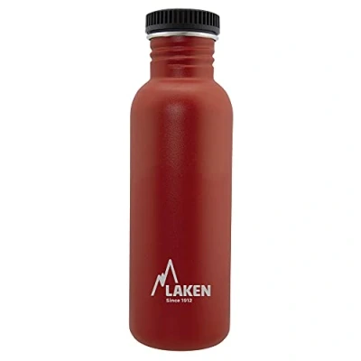 Image of LAKEN Unisex Adult Heavy Duty Stainless Steel Bottle 0.75L Red 0.75