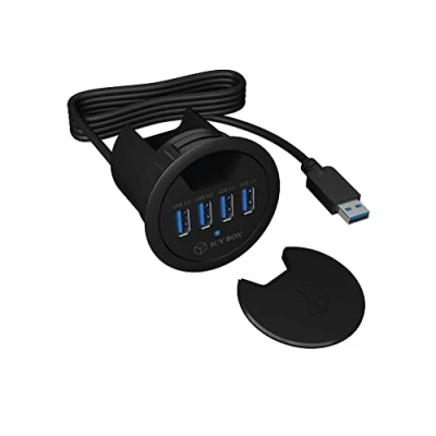 Image of ICY BOX Black Ohne Audio Ein /Ausgang