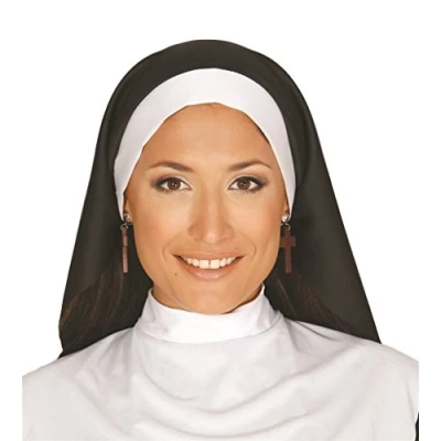 Image of FIESTAS GUIRCA 13931 Adult Nun Headpiece