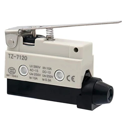 Image of Heschen Horizontal limit switch TZ 7120 momentray hinge lever actuator AC 380V 10A single pole
