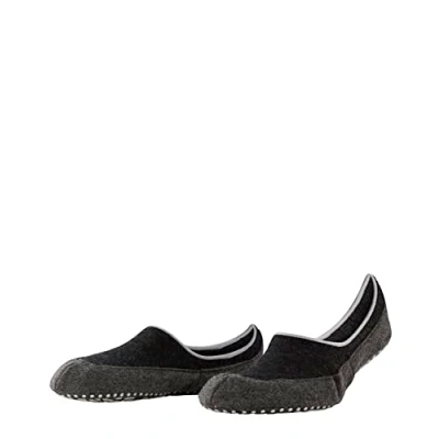 Image of FALKE Men&#039;s Cosyshoe Invisible M HP Wool Grips On Sole 1 Pair Grip socks, Black (Black 3000), 5.5 6.5