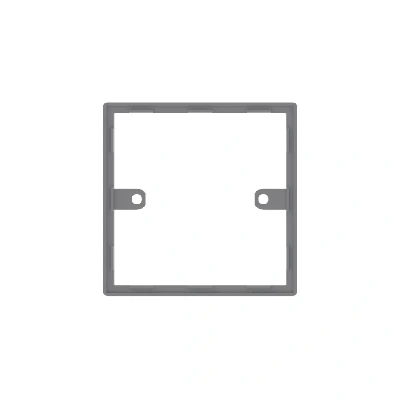 Image of Click Deco Grey Gasket 1 Gang