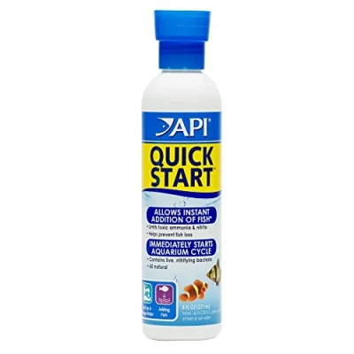 Image of API QUICK START Freshwater and Saltwater Aquarium Nitrifying Bacteria 237 ml Bottle