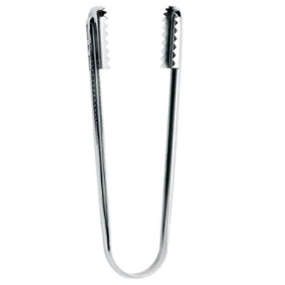 Image of Alessi Ice Tongs, Stainless Steel 18/10 Polished to a Shine, 3 (EU)