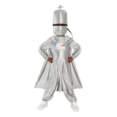 Image of Rubie&#039;s 1001257M000 David Walliams Spaceboy Kids Fancy Dress, Boys, Girls, Multi, 9 10 Years