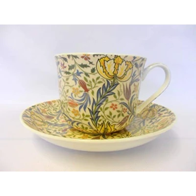 Image of Gift Boxed William Morris Flora Jumbo Cup and Saucer