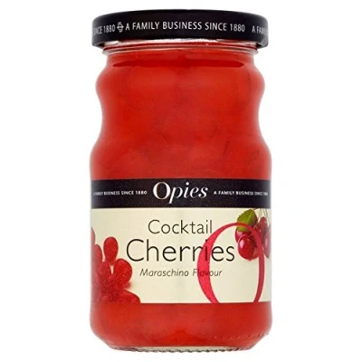 Image of Opies Cocktail Cherries Maraschino 225g Pack of 2