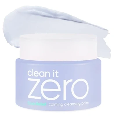 Image of BANILA CO Clean it Zero Calming Cleansing Balm Korean Makeup Remover for Sensitive Skin Vegan Made with Centella Asiatica &amp; Madecassoside (100ml / 3.38 fl. oz)