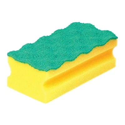 Image of Vileda Professional Active, eckig, Colours: Yellow/Green, Green, Red/Green, 6,3x14 cm, Pack of 10