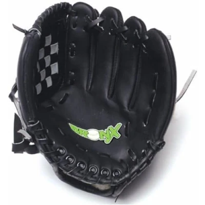 Image of Bronx 11&quot; PVC Senior Youth Baseball/Softball Glove BG1100, Black