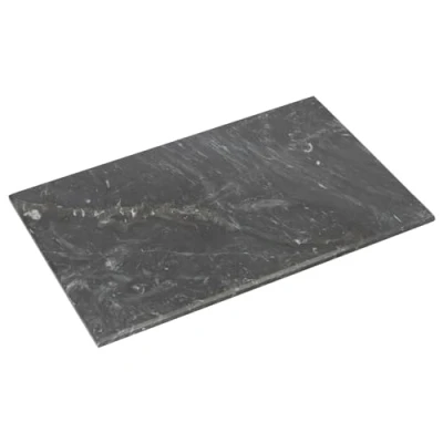 Image of Black Rectangle Marble Chopping Board 30cm x 20cm By Argon Tableware