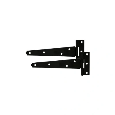 Image of 6x TIMCO Pair of Light Tee Hinges Black LTH6B