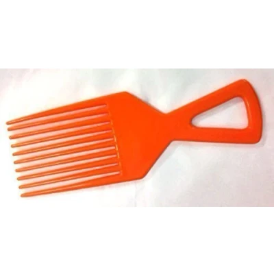 Image of Orange Afro Comb Detangler Detangling Hair Comb/Brush