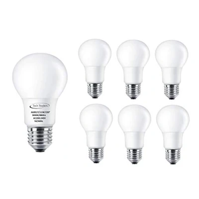 Image of LED E27 Screw Light Bulbs 110W Equivalent, A60, Warm White (3000K), 11W ES GLS Bulb,880Lm, Bulb,6 Pack