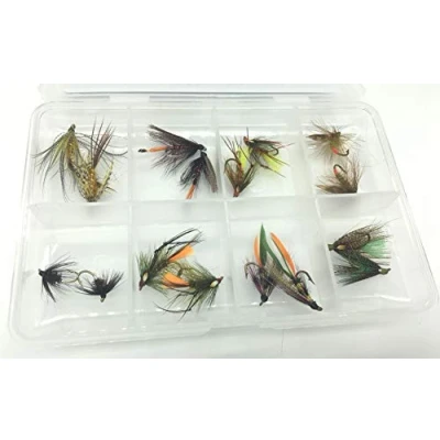 Image of BestCity Fly Fishing Irish Wet Flies 16 set in sizes 10 14#313