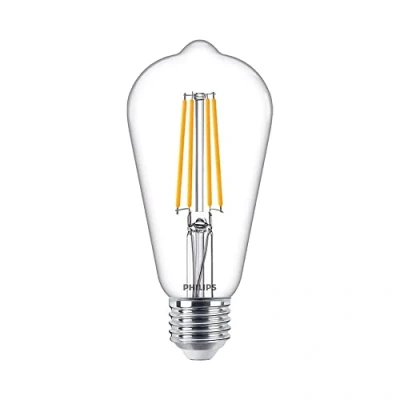 Image of Philips LED Tear Drop Filament Bulb 5.9W Dimmable