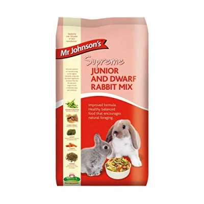 Image of Mr Johnson&#039;s Supreme Jnr and Dwarf Rabbit Mix, 900 g
