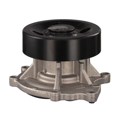 Image of 6712000101 Water pump FEBI BILSTEIN 107179 Cast Aluminium with seal ring, injector Metal SSANGYONG: RODIUS 2
