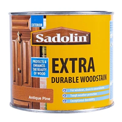 Image of Sadolin 500 Ml Extra Durable Woodstain Antique Pine