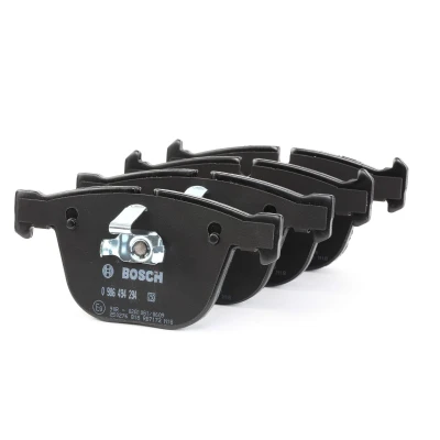Image of BP1206, E990R02A10810609 Brake pad set BOSCH 0 986 494 294 Low Metallic with mounting manual, anti squeak plate, piston clip BMW: 5 Touring