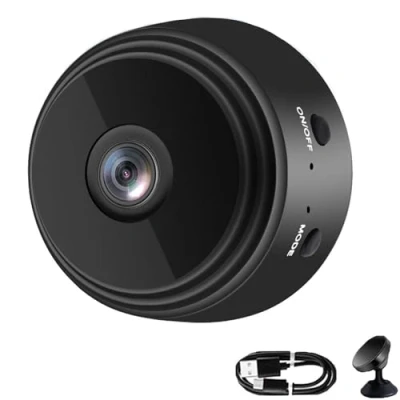 Image of behound Camtrix Magnetic Mini Security Camera,Camtrix Camera,Mini 1080p Hd Wireless Outdoor Camera,Hidden Camera Detectors With TF Card (Black)